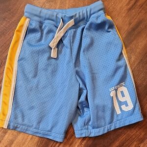 GAP Athletic Shorts,6, with Yellow and White Accents